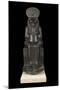 Statue of Sekhmet, Goddess with the Head of a Lioness-null-Mounted Giclee Print