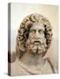 Statue of Serapis, Greco - Egyptian God of the Underworld-null-Stretched Canvas