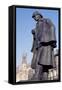 Statue of Sherlock Holmes-Gerbrandt Van Den Eeckhout-Framed Stretched Canvas