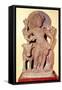 Statue of Shiva, from Ildar-null-Framed Stretched Canvas