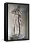 Statue of Silenus with Dionysus in His Arms-null-Framed Stretched Canvas