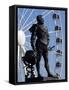 Statue of Sir Francis Drake, Plymouth Hoe, Plymouth, Devon, England, United Kingdom, Europe-Jeremy Lightfoot-Framed Stretched Canvas