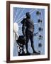 Statue of Sir Francis Drake, Plymouth Hoe, Plymouth, Devon, England, United Kingdom, Europe-Jeremy Lightfoot-Framed Photographic Print