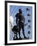 Statue of Sir Francis Drake, Plymouth Hoe, Plymouth, Devon, England, United Kingdom, Europe-Jeremy Lightfoot-Framed Photographic Print