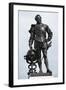 Statue of Sir Francis Drake-null-Framed Giclee Print