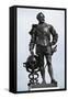 Statue of Sir Francis Drake-null-Framed Stretched Canvas