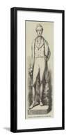 Statue of Sir Humphry Davy, at Penzance-null-Framed Giclee Print