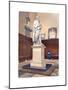 Statue of Sir Isaac Newton in the Chapel of Trinity College, Cambridge, C1850-null-Mounted Giclee Print