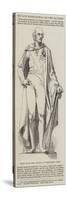 Statue of Sir John Malcolm, in Westminster Abbey-null-Stretched Canvas