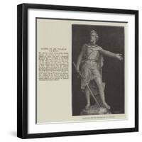 Statue of Sir William Wallace at Aberdeen-null-Framed Giclee Print