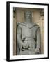 Statue of Sir William Wallace at Entrance to Edinburgh Castle, Edinburgh, Scotland, United Kingdom-Richard Maschmeyer-Framed Photographic Print