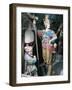 Statue of Soldier-null-Framed Giclee Print