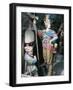 Statue of Soldier-null-Framed Giclee Print