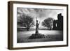 Statue of St Aiden, Lindisfarne Priory, Northumberland, England-Simon Marsden-Framed Giclee Print