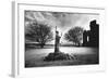 Statue of St Aiden, Lindisfarne Priory, Northumberland, England-Simon Marsden-Framed Giclee Print