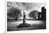 Statue of St Aiden, Lindisfarne Priory, Northumberland, England-Simon Marsden-Framed Giclee Print