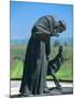 Statue of St. Francis of Assisi at the Viansa Winery, Sonoma County, California, USA-John Alves-Mounted Photographic Print