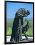 Statue of St. Francis of Assisi at the Viansa Winery, Sonoma County, California, USA-John Alves-Framed Photographic Print