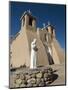 Statue of St. Francis of Assisi, Old Mission of St. Francis De Assisi, Built About 1710, Ranchos De-Richard Maschmeyer-Mounted Photographic Print