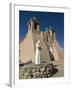 Statue of St. Francis of Assisi, Old Mission of St. Francis De Assisi, Built About 1710, Ranchos De-Richard Maschmeyer-Framed Photographic Print