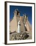 Statue of St. Francis of Assisi, Old Mission of St. Francis De Assisi, Built About 1710, Ranchos De-Richard Maschmeyer-Framed Photographic Print