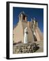 Statue of St. Francis of Assisi, Old Mission of St. Francis De Assisi, Built About 1710, Ranchos De-Richard Maschmeyer-Framed Photographic Print