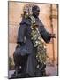 Statue of St. Francis of Assisi, St. Francis Cathedral, City of Santa Fe, New Mexico, USA-Richard Cummins-Mounted Photographic Print