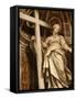 Statue of St. Helen in St. Peter's Basilica, Vatican, Rome, Lazio, Italy, Europe-Godong-Framed Stretched Canvas