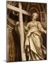 Statue of St. Helen in St. Peter's Basilica, Vatican, Rome, Lazio, Italy, Europe-Godong-Mounted Photographic Print