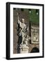 Statue of St John of Nepomuk, Main Courtyard of Sforza Castle, Milan, Lombardy, Italy-null-Framed Giclee Print