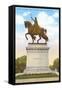 Statue of St. Louis, Forest Park, St. Louis, Missouri-null-Framed Stretched Canvas