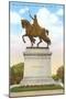 Statue of St. Louis, Forest Park, St. Louis, Missouri-null-Mounted Art Print