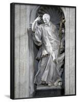 Statue of St. Paul in St. Peter's Basilica, Vatican, Rome, Lazio, Italy, Europe-Godong-Framed Photographic Print