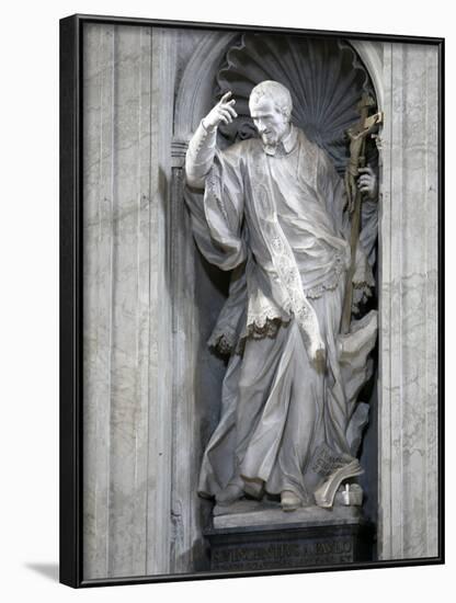 Statue of St. Paul in St. Peter's Basilica, Vatican, Rome, Lazio, Italy, Europe-Godong-Framed Photographic Print