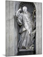 Statue of St. Paul in St. Peter's Basilica, Vatican, Rome, Lazio, Italy, Europe-Godong-Mounted Photographic Print