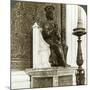 Statue of St Peter, St Peter's Basilica, Rome, Italy-Underwood & Underwood-Mounted Photographic Print