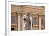 Statue of St. Peter, St. Peter's Piazza, Vatican, Rome, Lazio, Italy, Europe-Simon Montgomery-Framed Photographic Print