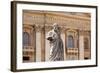 Statue of St. Peter, St. Peter's Piazza, Vatican, Rome, Lazio, Italy, Europe-Simon Montgomery-Framed Photographic Print