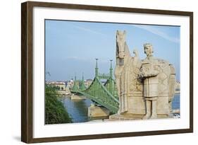 Statue of St. Stephen-Christian Kober-Framed Photographic Print