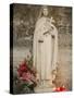 Statue of St.Therese De Lisieux, Semur-En-Auxois, Cote D'Or, Burgundy, France, Europe-Godong-Stretched Canvas