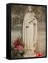 Statue of St.Therese De Lisieux, Semur-En-Auxois, Cote D'Or, Burgundy, France, Europe-Godong-Framed Stretched Canvas