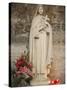 Statue of St.Therese De Lisieux, Semur-En-Auxois, Cote D'Or, Burgundy, France, Europe-Godong-Stretched Canvas