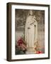 Statue of St.Therese De Lisieux, Semur-En-Auxois, Cote D'Or, Burgundy, France, Europe-Godong-Framed Photographic Print