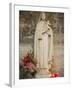 Statue of St.Therese De Lisieux, Semur-En-Auxois, Cote D'Or, Burgundy, France, Europe-Godong-Framed Photographic Print