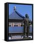 Statue of Sun Yat Sen (1866-1925)-null-Framed Stretched Canvas