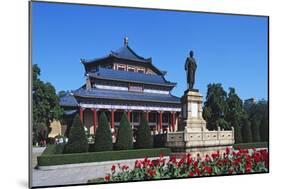 Statue of Sun Yat-Sen, Guangzhou-null-Mounted Giclee Print