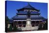 Statue of Sun Yat-Sen, Sun Yat-Sen Memorial in the Background, Guangzhou-null-Stretched Canvas