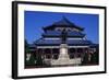 Statue of Sun Yat-Sen, Sun Yat-Sen Memorial in the Background, Guangzhou-null-Framed Giclee Print