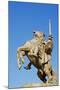Statue of Svatopluk, Ruler of Moravia 869, Bratislava Castle, Bratislava, Slovakia, Europe-Christian Kober-Mounted Photographic Print