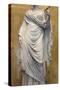 Statue of Terpsichore, Muse of Dances-null-Stretched Canvas